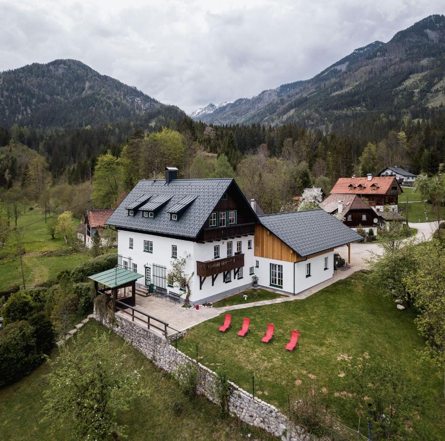 Haus Enzian Apartment Hinterstoder Luaran gambar